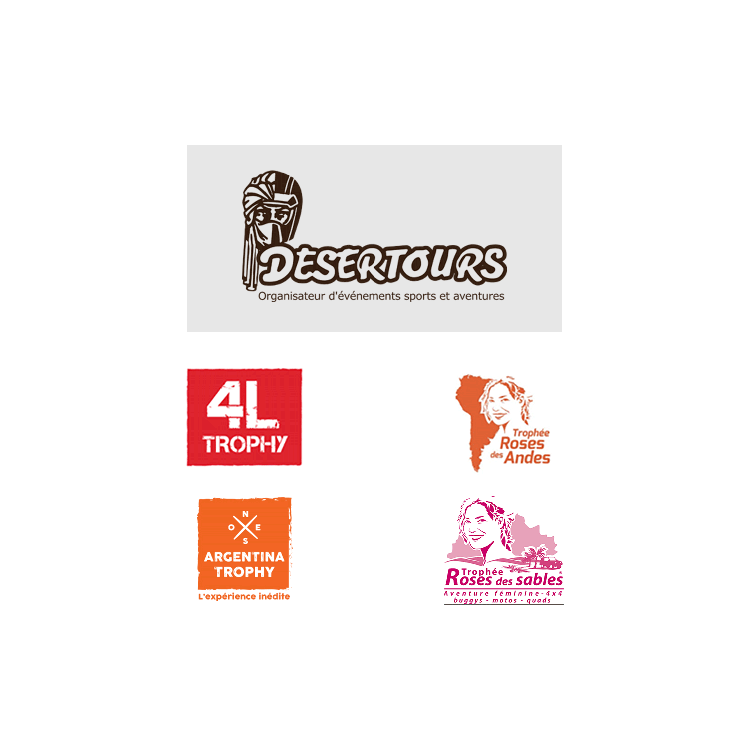 Logo Desertour partenaire Mutuaide Desertour partenaire Mutuaide 4L Trophy, Roses des sables, Argentina Trophy